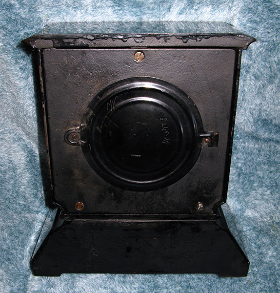 Clock Body Back Door Closed 1 Restored